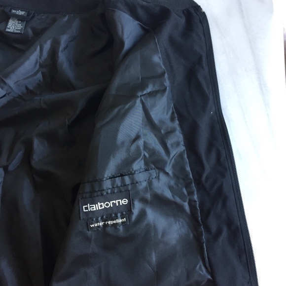 Vintage Black Bomber Jacket - Picture 4 of 4